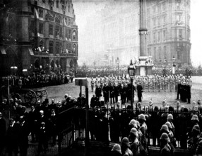 The Funeral of Mr. Gladstone: ...chief mourners, ...private secretaries and physicians, 1898. Creator: SB Bolas & Co.