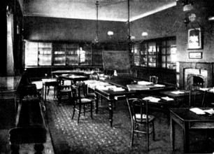 The Royal Visit to Portsmouth: the Library, Royal Naval College, 1898. Creator: Unknown.