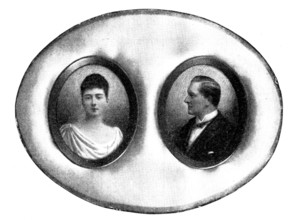 Mr. T. B. H. Cochrane, the New Deputy-Governor of the Isle of Wight; and Lady Adela Cochrane, 1898. Creator: Unknown.