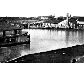 The Spanish-American War: scenes at Manila - outside the North Wall, 1898. Creator: Unknown.