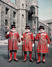 Yeoman Warder, London, c1955.  Creator: Arthur Charles Kirby Ware.
