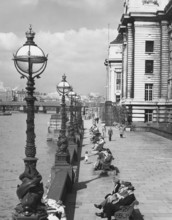 County Hall, South Bank, London, 1950s. Creator: Arthur Charles Kirby Ware.