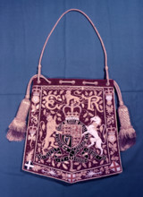 Tabard with the Royal coat of arms of the United Kingdom, Coronation of Elizabeth II, 1953. Creator: Arthur Charles Kirby Ware.