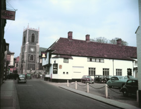 The Bell public house, Thetford, Norfolk, c1960s. Creator: Arthur Charles Kirby Ware.