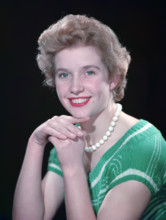 Portrait of a woman with green eyes, c1955.  Creator: Arthur Charles Kirby Ware.