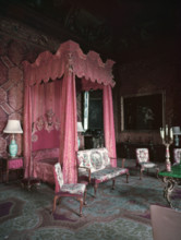 The State Bedroom, Chatsworth House, Derbyshire, c1955. Creator: Arthur Charles Kirby Ware.