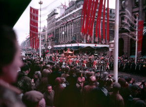 Coronation procession of Elizabeth II, London, 2nd June 1953.  Creator: Arthur Charles Kirby Ware.