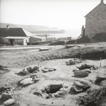 Bronze Age burial site, St Mary's, Scilly Isles, c1955. Creator: Arthur Charles Kirby Ware.