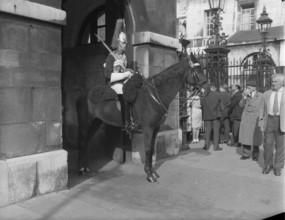 Guards at Horse Guards, London, c1955. Creator: Arthur Charles Kirby Ware.