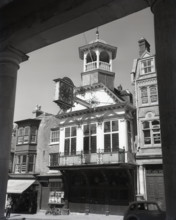 Clock tower, Guildford, Surrey, c1955.  Creator: Arthur Charles Kirby Ware.