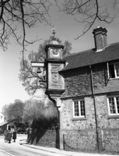 The Blacksmiths Clock at the Clock House, Abinger Hammer, near Shere, Surrey, c1955. Creator: Arthur Charles Kirby Ware.