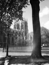 York Minster from the west, York, c1955.  Creator: Arthur Charles Kirby Ware.