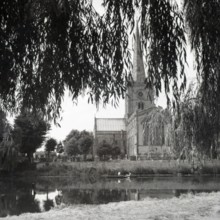 Holy Trinity Church, Stratford-upon-Avon, Warwickshire, c1955. Creator: Arthur Charles Kirby Ware.