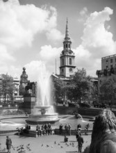 Trafalgar Square, London, c1955. Creator: Arthur Charles Kirby Ware.