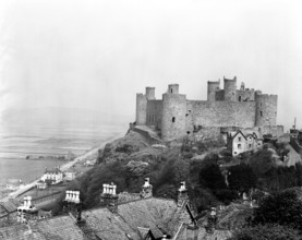 Harlech Castle, Wales, c1955. Creator: Arthur Charles Kirby Ware.