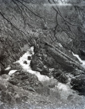 Conway Falls, Wales, c1955. Creator: Arthur Charles Kirby Ware.