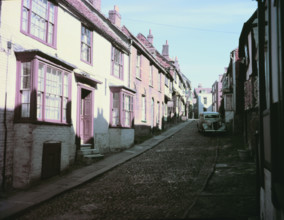 Mermaid Row, Rye, Sussex, c1955.  Creator: Arthur Charles Kirby Ware.