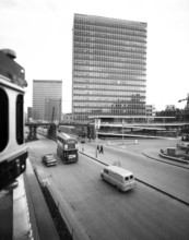 London Wall, City of London, c1955.  Creator: Arthur Charles Kirby Ware.