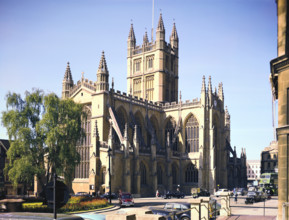 Bath Abbey, Somerset, c1955-1970. Creator: Arthur Charles Kirby Ware.