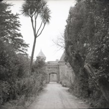 Entrance to Tresco Abbey Gardens, Scilly Isles, c1955. Creator: Arthur Charles Kirby Ware.