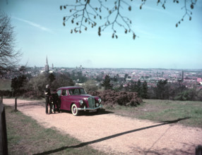 Norwich viewed from Mousehold Heath, Norfolk, c1960s. Creator: Arthur Charles Kirby Ware.