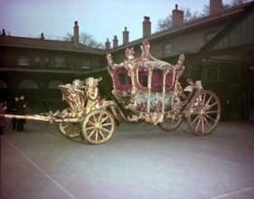 The Gold State Coach, 1953. Creator: Arthur Charles Kirby Ware.