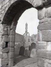 The ruined Cathedral of St Andrew, St Andrews, Scotland, c1955.  Creator: Arthur Charles Kirby Ware.