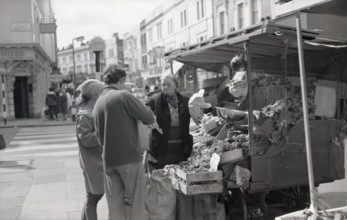 Portobello Market, London, c1955.  Creator: Arthur Charles Kirby Ware.
