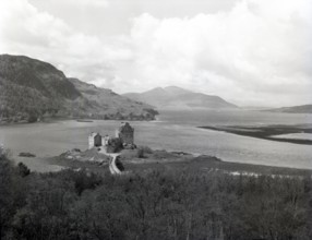 Castle of Eilean Donan, Scotland, c1955. Creator: Arthur Charles Kirby Ware.