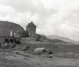 Castle of Eilean Donan, Scotland, c1955. Creator: Arthur Charles Kirby Ware.