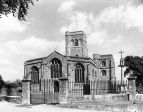 Parish Church of St Mary, Wedmore, Somerset, c1955.  Creator: Arthur Charles Kirby Ware.