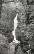 Aira Force Waterfall, Ullswater, Lake District, c1955. Creator: Arthur Charles Kirby Ware.