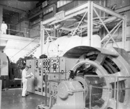 Calderhall atomic power station, c1955.  Creator: Arthur Charles Kirby Ware.