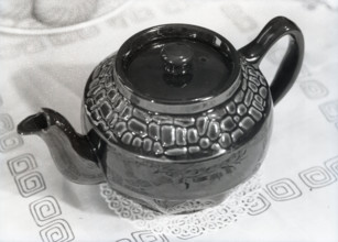 Teapot, c1955. Creator: Arthur Charles Kirby Ware.