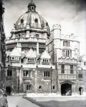 Brasenose College and Radcliffe Camera, Oxford, c1955. Creator: Arthur Charles Kirby Ware.