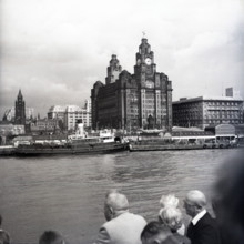Liver Building, Liverpool, c1955. Creator: Arthur Charles Kirby Ware.