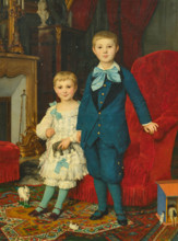 The children de Bary, 1880. Creator: Anker, Albert (1831-1910).