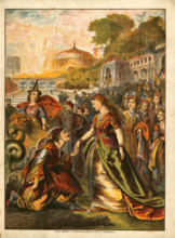 Illustration from: "Beauty and the Beast". (Gall & Inglis, Edinburgh), c1880. Creator: Anonymous.