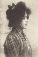 Kiyohara Tama (1861-1939), also known as Kiyohara Otama, O'Tama Chiovara or..., Early 1880s. Creator: Anonymous.