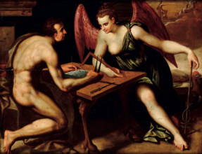 Allegory of Mathematics, 16th century. Creator: Anonymous.