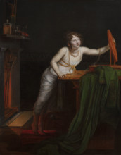 Le premier sentiment de coquetterie (The First Sense of Coquetry), c1804. Creator: Auzou, Pauline (1775-1835).