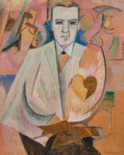 Study for: The Man with a Heart of Gold. Portrait of Werner Reinhart. Creator: Bailly, Alice (1872-1938).