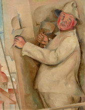 Portrait of Nemisio Brazzola, stonemason, 1932. Creator: Bailly, Alice (1872-1938).