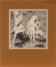 From "Jeux d'Amour de la jeunesse", c1907. Creator: Bayros, Franz von (1866-1924).