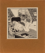 From "Jeux d'Amour de la jeunesse", c1907. Creator: Bayros, Franz von (1866-1924).