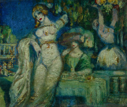 The Feast. Creator: Beltrán Massés, Federico (1885-1949).