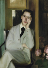 Portrait of André Gide (1869–1951) at the Age of 21, c1890. Creator: Blanche, Jacques-Émile (1861-1942).