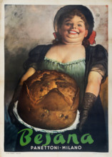 Besana Panettoni, Milano, 1951. Creator: Boccasile, Gino (1901-1952).