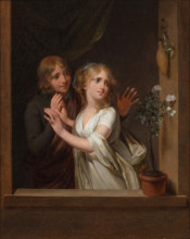 Les Papillons (The Butterflies). Creator: Boilly, Louis-Léopold (1761-1845).