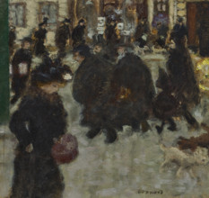Personnages dans la rue, c1894. Creator: Bonnard, Pierre (1867-1947).